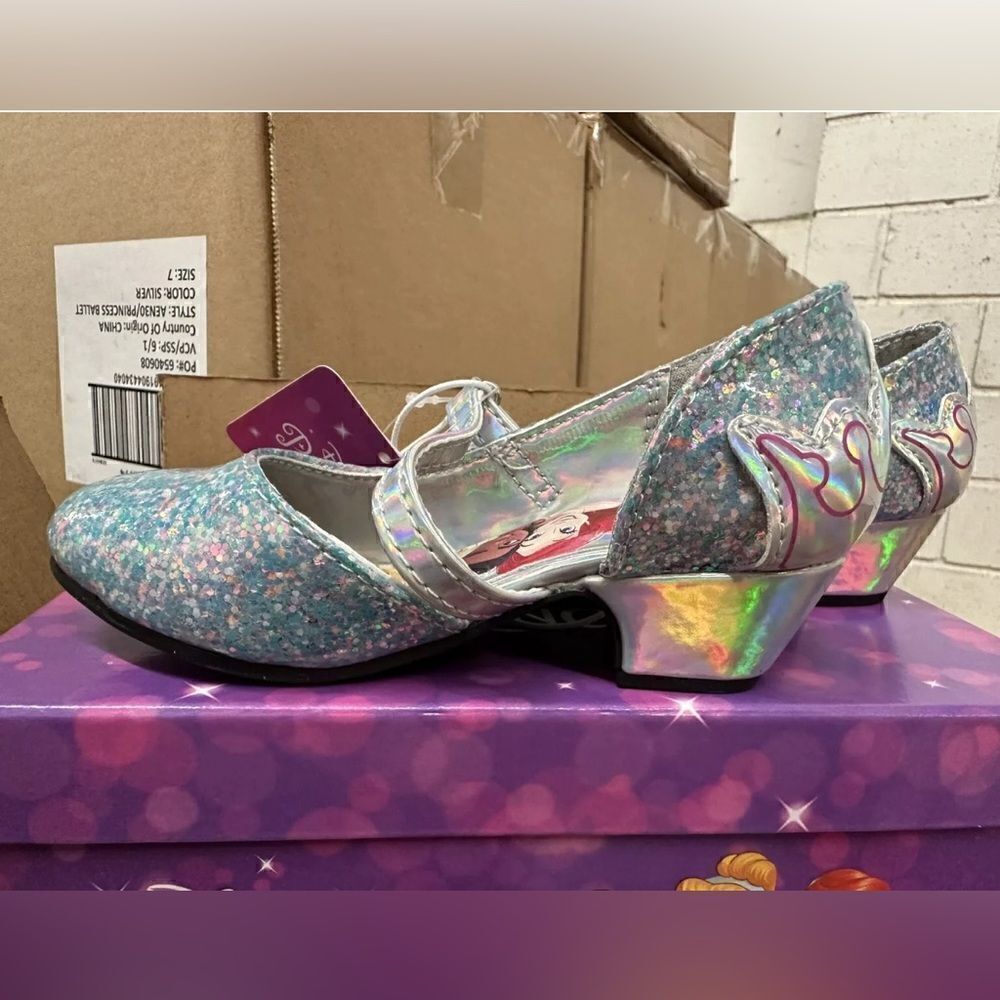 Disney Princess Girls Toddler Ballet Dress Shoes